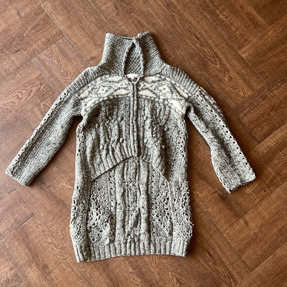 Odd Molly High Low Sweater Sz M